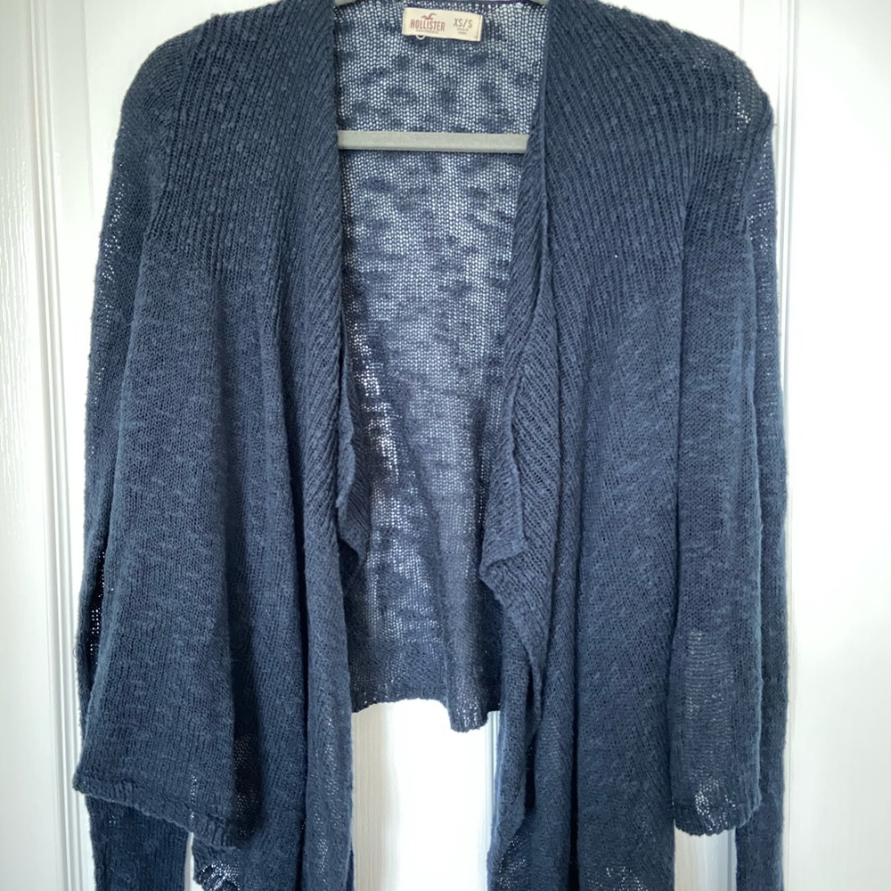 Hollister high low sweater